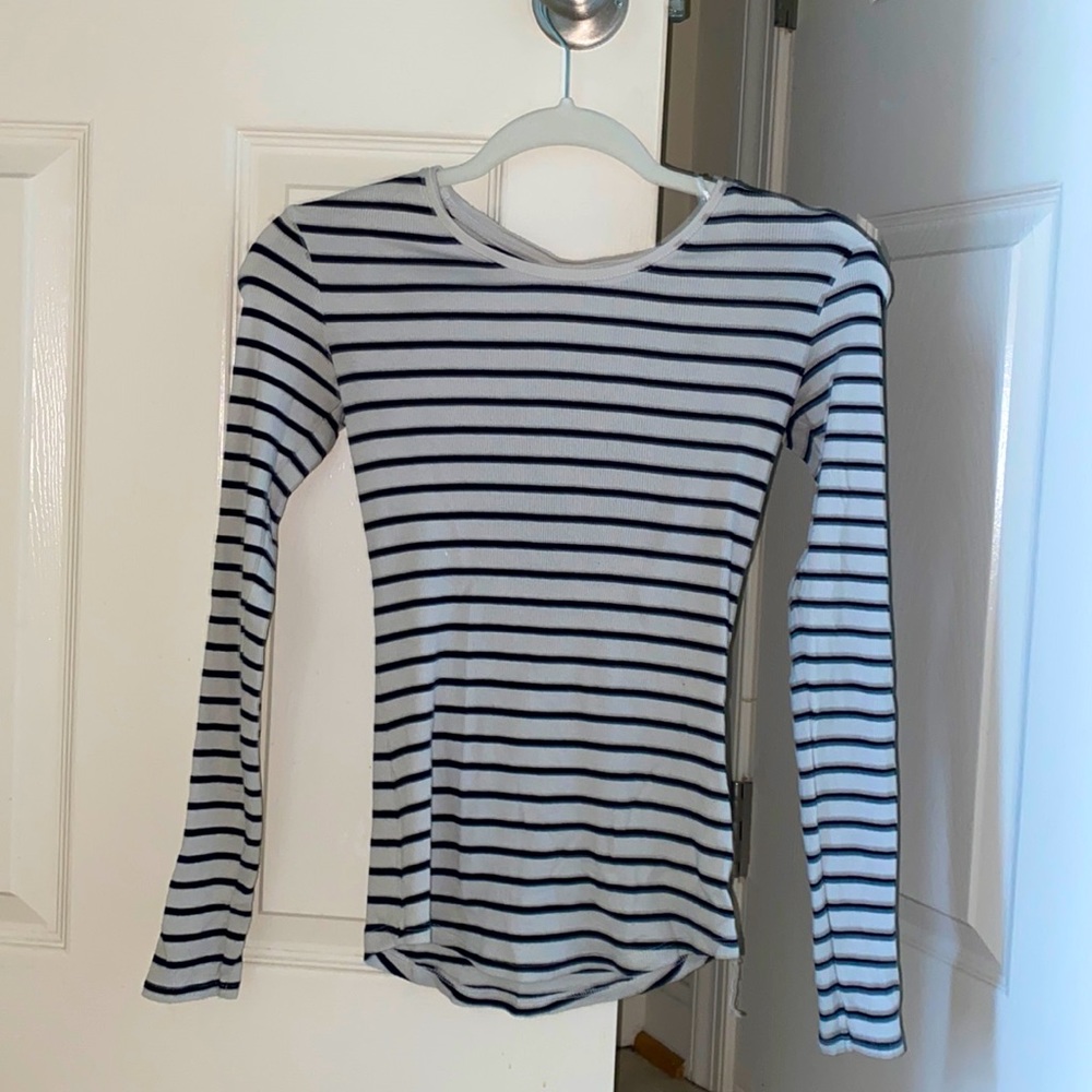 H&M striped long sleeve t-shirt